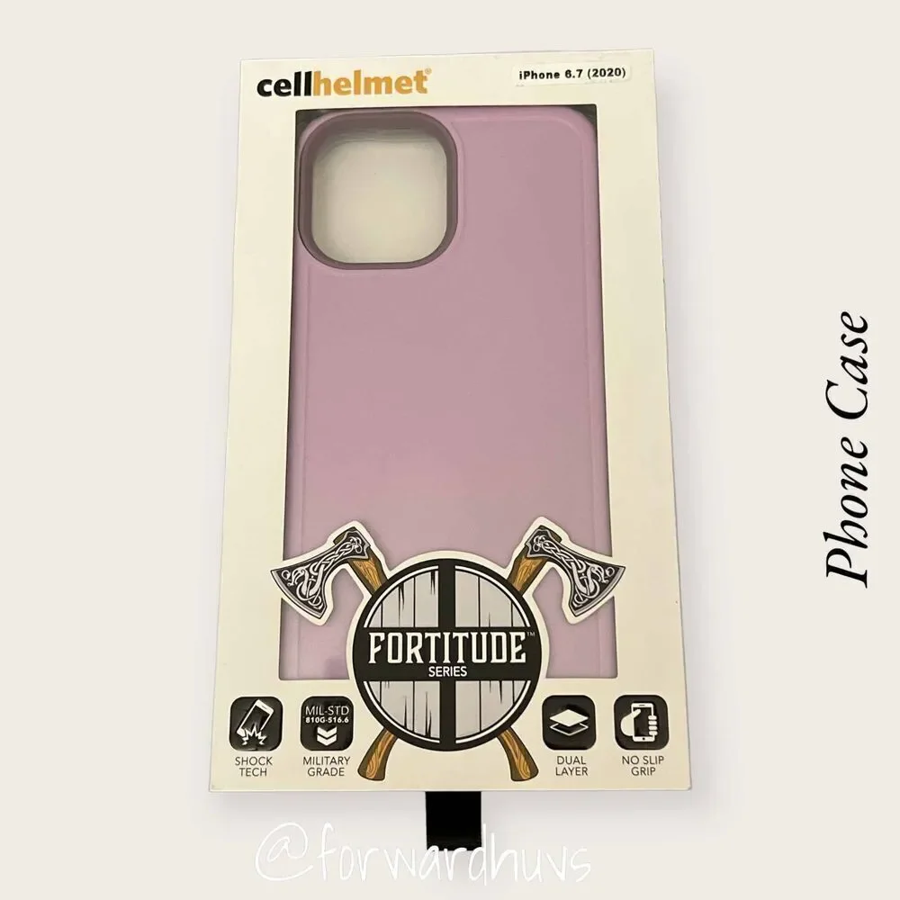 Cellhelmet Fortiitude Series iPhone 6.7” (2020) Lilac Blossom Purple Case
